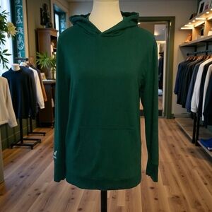 Kangol Dark Green Long Sleeve Pullover Hoodie/ Size S